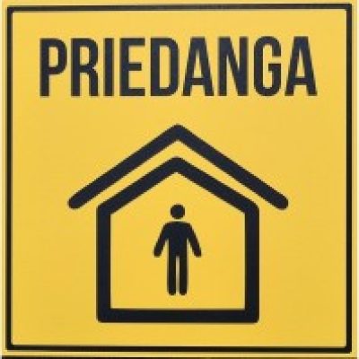 Priedanga (300 x 300 mm.)