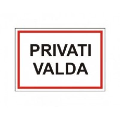 Privati valda (130 x 130 mm.)